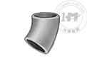 对接焊铜镍无螺纹管接头 - 45°等径弯接头(对接焊)