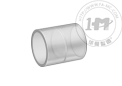 标准壁厚透明PVC管接头 - 等径套管直接头(双承)