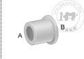 防紫外线标准壁厚PVC管接头 - 变径套管直接头(承插)