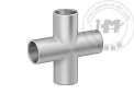 不锈钢对接焊管接头 - 十字四通对接焊接头(对接焊)