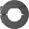碳钢黑氧D形轴环
