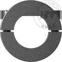 碳钢黑氧分离式D形轴环