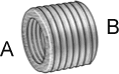 变径套管直接头(内-外螺纹) -Ⅱ型